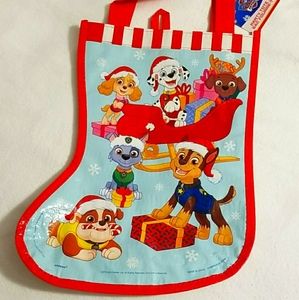 NEW Nickelodeon Eco-friendly Paw Patrol Stocking - Tote Bag